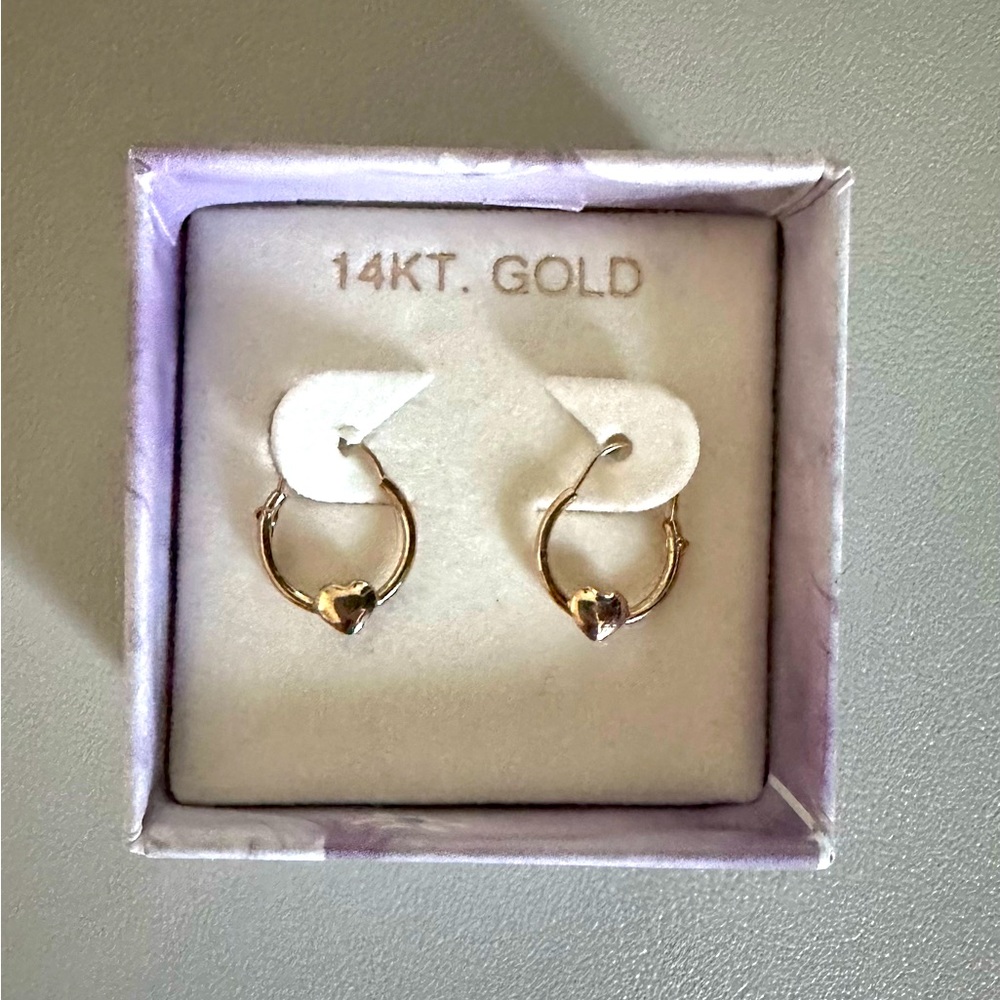 New Toddler 14K Earrings